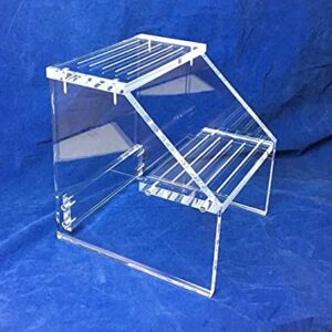 Clear Acrylic Lucite 2 Step Stool