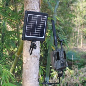 X-TRACKER Trail Camera Solar Panel: Universal Solar Battery Charger - 12v | 9v | 6v dc Solar Panel for Game Cam