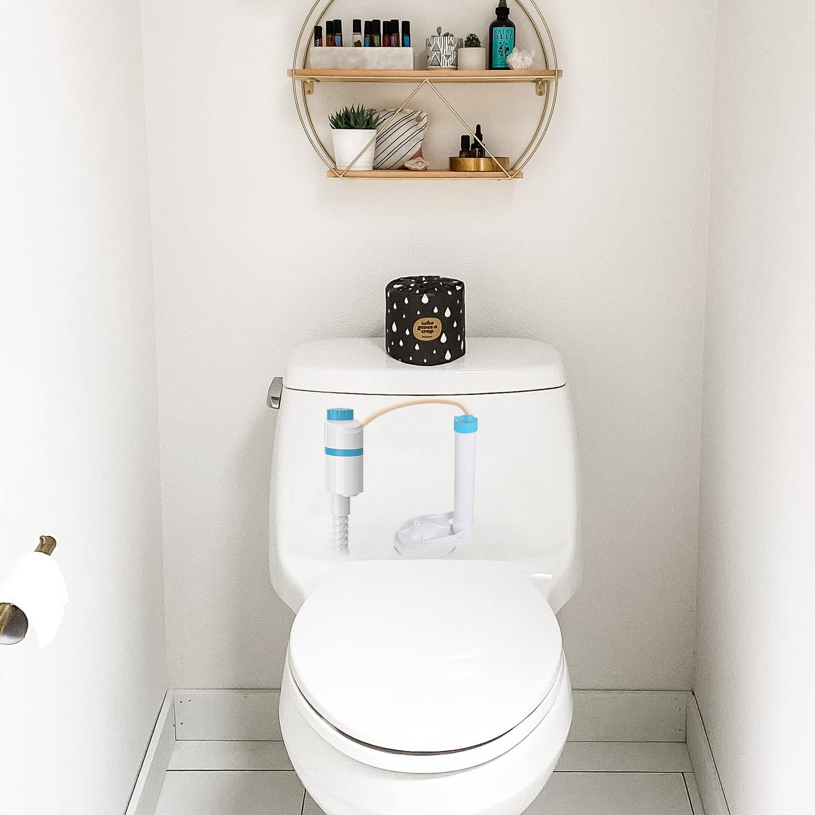 SAMODRA Silent Toilet Fill Valve Adjustable Water Level, High Performance Toilet Flush Valve Replacement Kit Anti-Siphon Water-Saving, Installs in Minutes