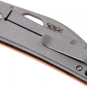 BÖKER PLUS Gust Copper Folding Knife, Designed by Serge Panchenko