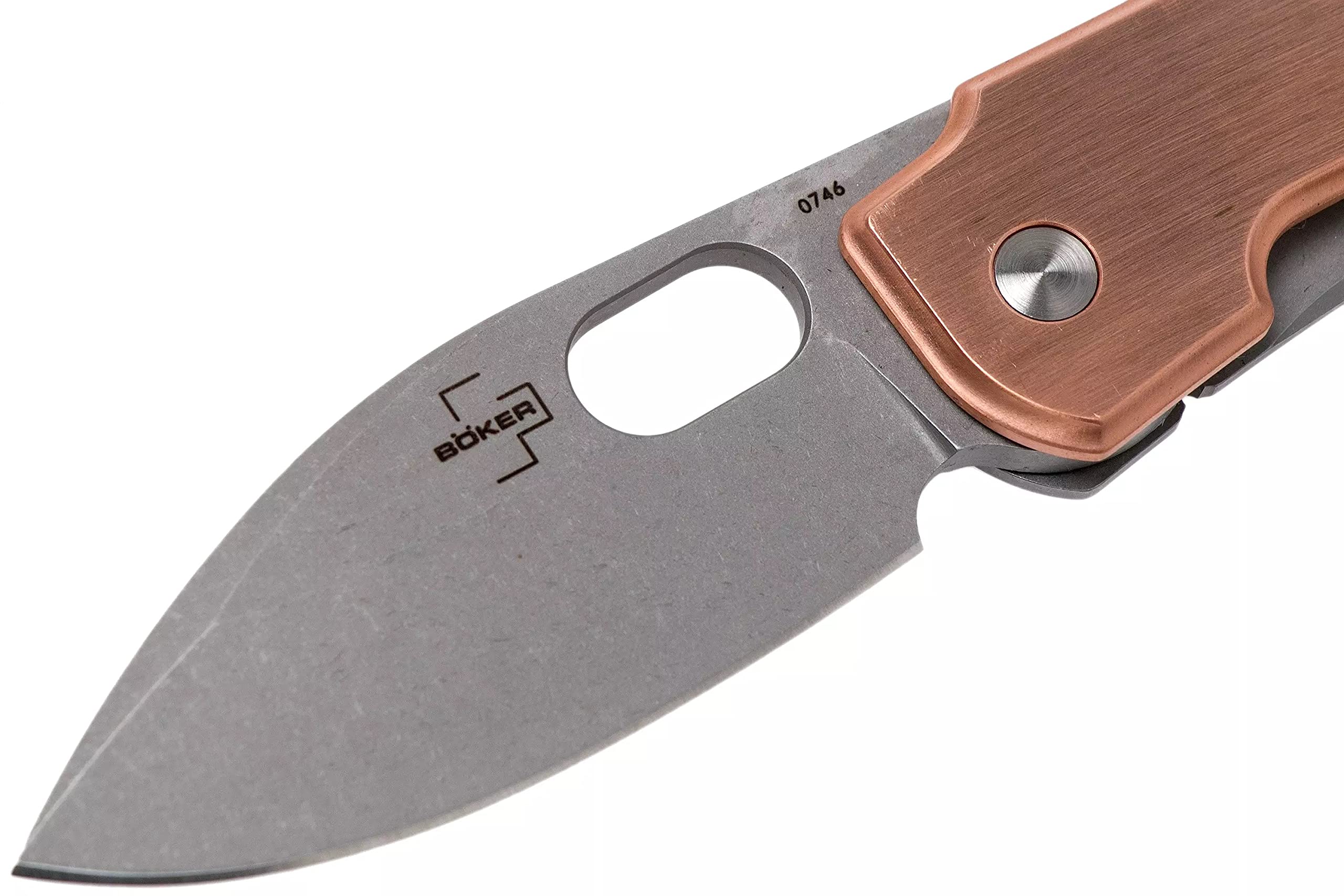 BÖKER PLUS Gust Copper Folding Knife, Designed by Serge Panchenko