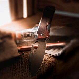 BÖKER PLUS Gust Copper Folding Knife, Designed by Serge Panchenko