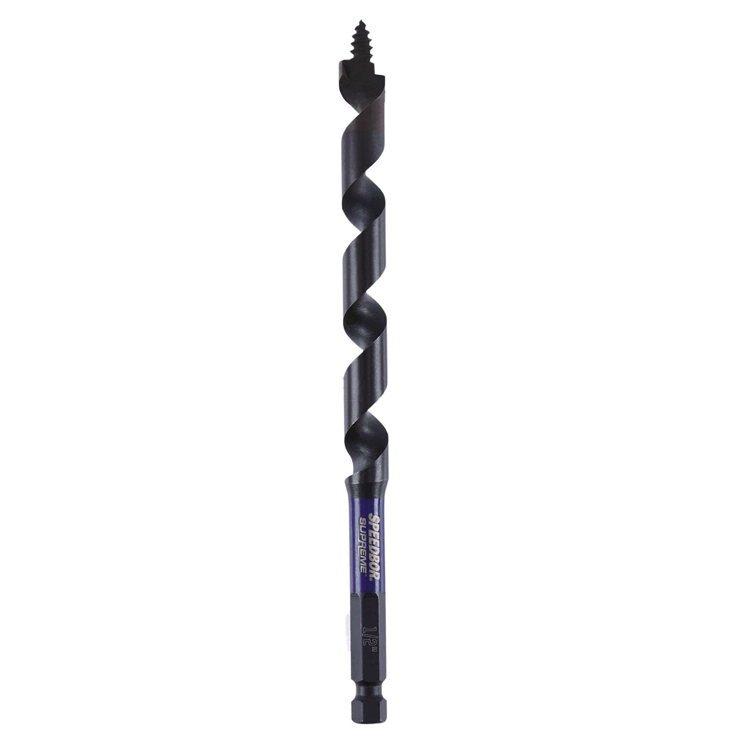 IRWIN Auger Drill Bit for Wood 1/2 in. x 7.5 in. (IWAX3015)