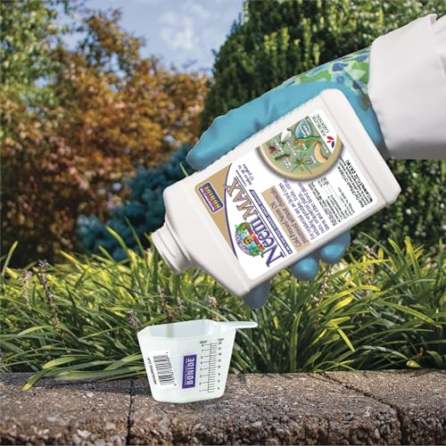 Bonide Captain Jack's Neem Max, 8 oz Concentrated Cold Pressed Neem Oil, Multi-Purpose Insecticide, Fungicide, Miticide and Nematicide for Organic Gardening