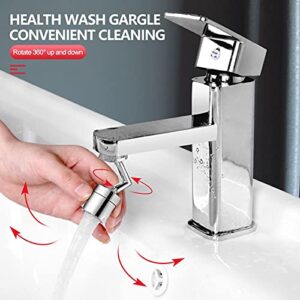 Splash Filter Faucet 720 Rotating Faucet Extender Aerator-Universal Faucet