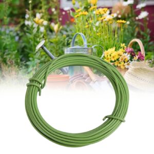 TOPINCN Bonsai Wire, 32.8ft Bonsai Wire Coated Flower Art Soft Iron Wire Handmade Easy to Bend DIY Household Gardening Supplies