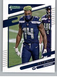 2021 donruss photo variation #29 dk metcalf seattle seahawks nfl football card nm-mt