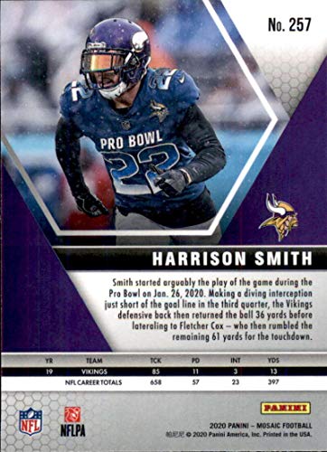 2020 Panini Mosaic #257 HARRISON SMITH Pro Bowl Minnesota Vikings Football