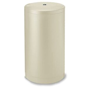 afwfilters 18"x33" almond round salt brine tank with float for water softeners