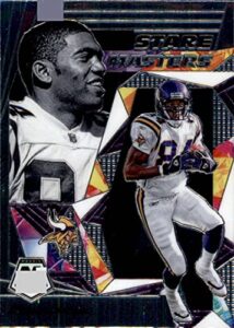 2020 panini mosaic stare masters #12 randy moss minnesota vikings football