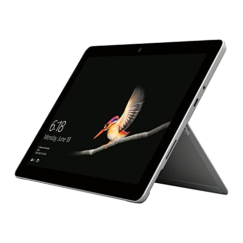 Microsoft Surface Go 10" Tablet 256GB WiFi + 4G LTE Unlocked Intel Pentium Gold 4415Y, Silver