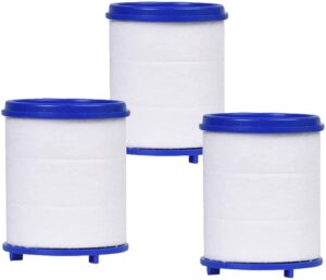 water filtration and dechlorination filter element double filter element pp cotton and calcium sulfite ball double filtration (3 pack)