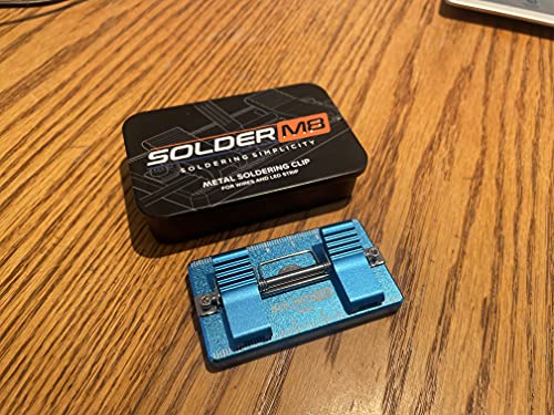 Solderm8 SolderM8 PRO all metal soldering Jig (Blue) (sm8-2)