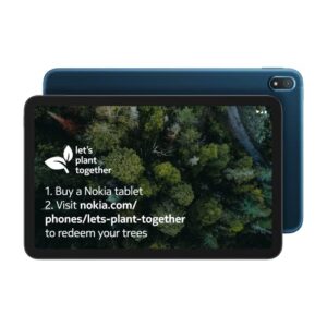 nokia t20 ta-1392 64gb wi-fi android tablet - ocean blue
