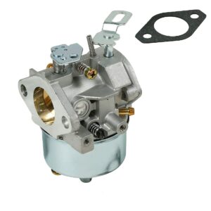 Owigift Carburetor Carb Replaces for John Deere Snowblower TRS22 TRS24 TRS26 TRS27 TRS32 TRX24 TRX26 TRX27 TRX32 Walk Behind Snow Blower Thrower with Tecumseh 8Hp Engine