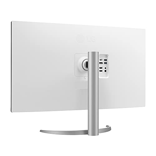 LG UltraFine 31.5-Inch Computer Monitor 32UP83A-W, IPS with HDR 10 Compatibility and AMD FreeSync, White