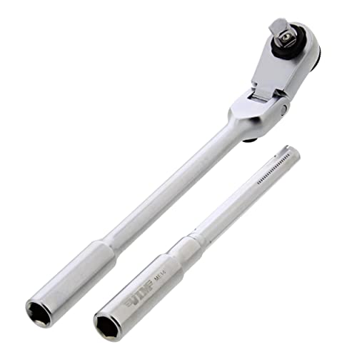 VIM Tools RFB400K 3 piece 1/4" mini flex bit/socket ratchet and t-handle