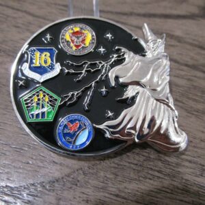 US Cyber Command CYBERCOM USN USAF Army NSA Wizard Challenge Coin