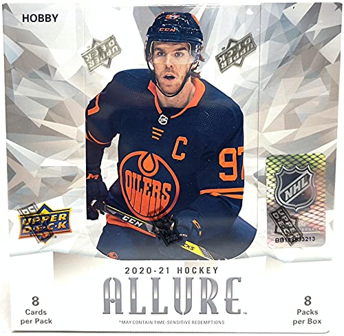 2020/21 Upper Deck Allure NHL Hockey HOBBY box (8 pks/bx)