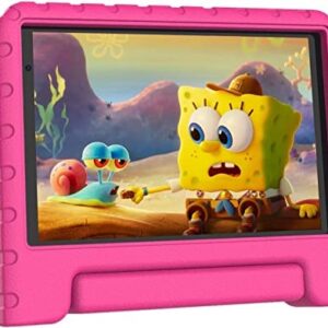 JUSYEA Kids Tablet 7 inch Android 11 - Kids for Tablet with Case - Quad Core - RAM 2GB | 32GB ROM - Kids Edition Tablets J8-3500mAh Battery | WiFi | Bluetooth, Entertainment | Education (Pink)