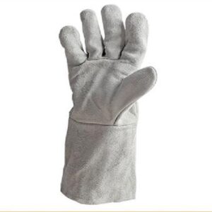 AMLESO Heavy Duty Welding Gloves Fireproof Welder High Temperature Resistant Gloves, 35.5x14.5cm