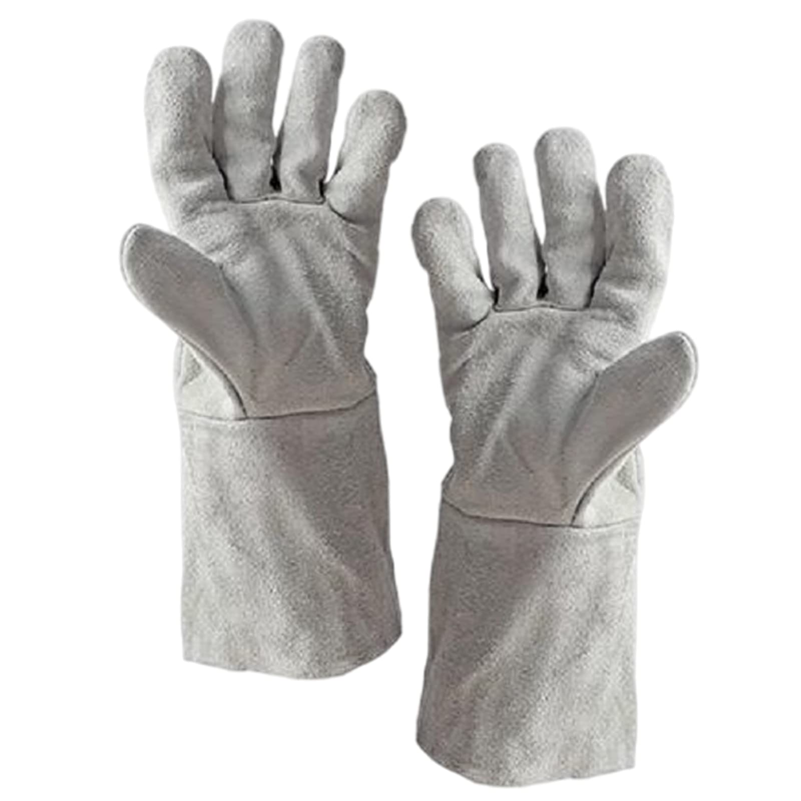 AMLESO Heavy Duty Welding Gloves Fireproof Welder High Temperature Resistant Gloves, 35.5x14.5cm