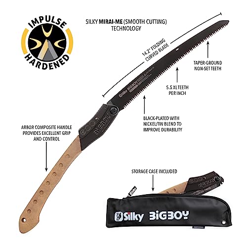 Silky Professional Bigboy 2000 Folding Saw 360mm XL Teeth Outback Edition (754-36)