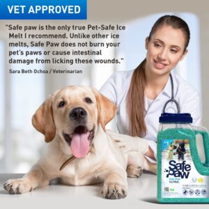 Safe Paw & Traction Magic Walk on Ice Combo for Instant Grip and Ice Melt, Child Plant Dog Paw & Pet Safe, Vet Approved, Non-Toxic,100% Salt & Chloride Free(2 Jug +2 Can)