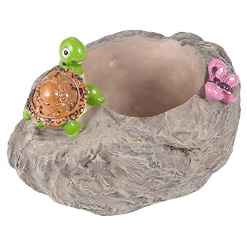 Flower Pots for Indoor Nursery Pots Houseplant Pots Succulent Planter Succulent Holder Cactus Pot Succulent Plant Pot Small Flower Pot Mini Flower Pot Pen Holder Little Turtle