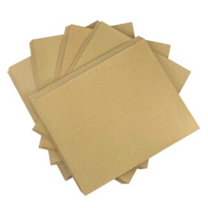 tr toolrock 50 sheets sandpaper, 9" x 11" sand paper sheets assorted grit of 80 120 150 220 320, aluminum oxide sandpaper for wood, metal sanding and automotive polishing