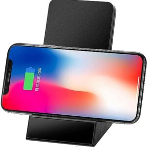 LIZVIE for iPhone Wireless Charger with Hidden Spy Camera Remote App Alarm Motion Detection Night Vision Security for Home and Office