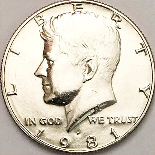 1981 P,D BU Kennedy Half Dollar Choice Uncirculated US Mint 2 Coin Set