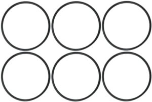 appliafit outlet elbow o-ring compatible with hayward dex2400z5 for select hayward pro-grid, micro-clear & swimclear vertical d.e. filters (6-pack)