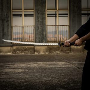 DISPATCH High Carbon Steel Katana, Ninja, Full Tang Sharp Japanese Samurai Sword Can Bamboo Trees