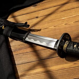 DISPATCH High Carbon Steel Katana, Ninja, Full Tang Sharp Japanese Samurai Sword Can Bamboo Trees