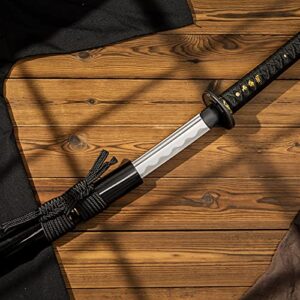 DISPATCH High Carbon Steel Katana, Ninja, Full Tang Sharp Japanese Samurai Sword Can Bamboo Trees