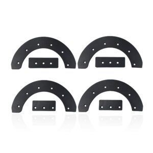 8-pack snowthrower paddle set compatible with 20" 21" 22" murray 302565ma 57121ma 1687312sm, noma c2030-010, craftsman c950-52103 snowblower