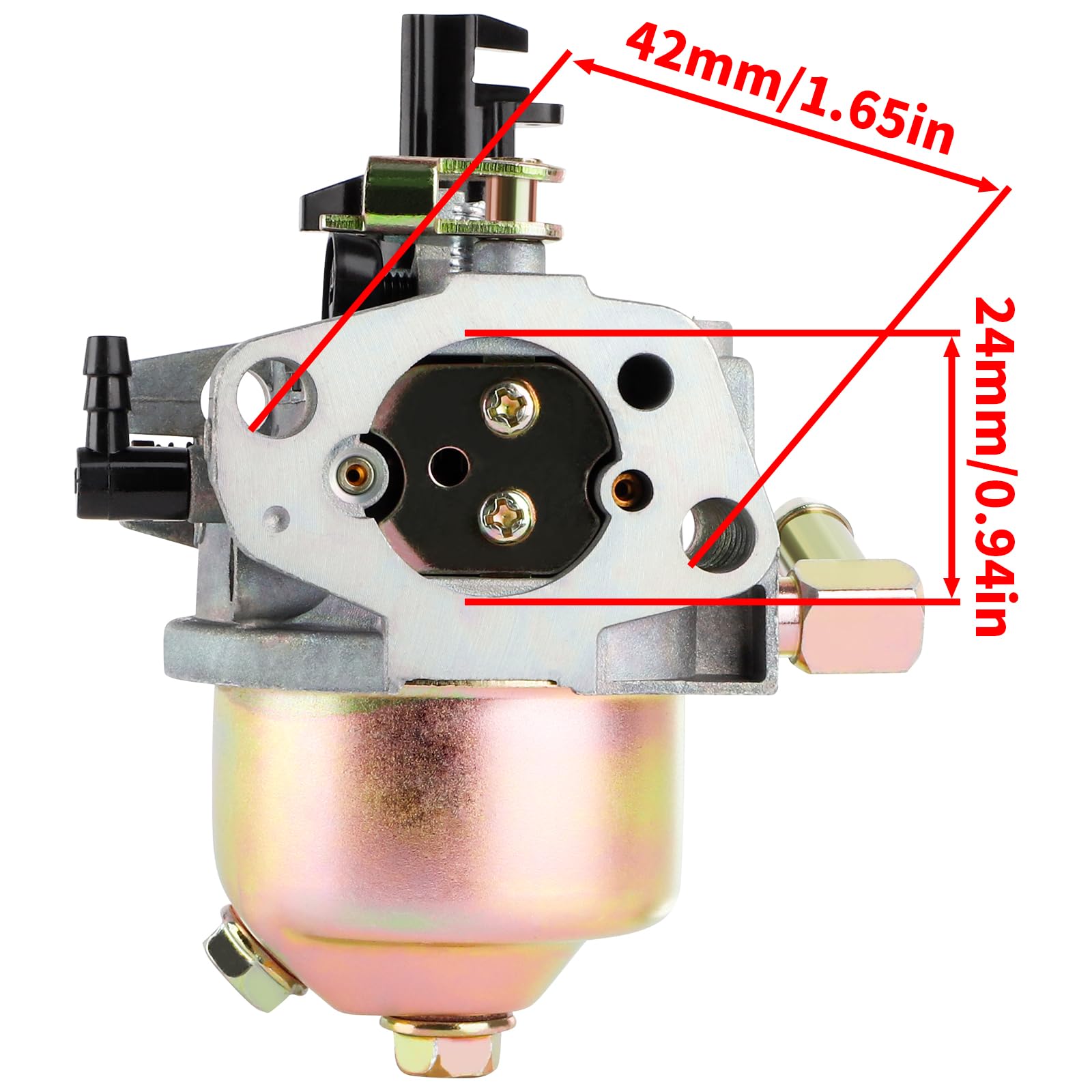 HUSWELL 247.889571 Carburetor Primer Bulb Fuel Line kit for Troy-Bilt Storm 2410 “Old Style” 247.889701 247.886910 247.887200 247.889571 247.88955 247.881720 MTD 270-QU 952Z265-SUA Huayi 170SA