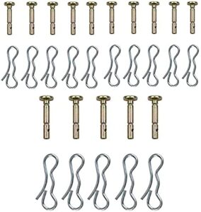 aupll replace shear pins&cotters 15pk mtd craftsman snowblowers 738-04124a 714-04040