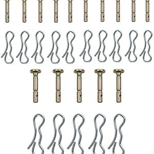 Aupll Replace Shear Pins&Cotters 15Pk MTD Craftsman SnowBlowers 738-04124A 714-04040