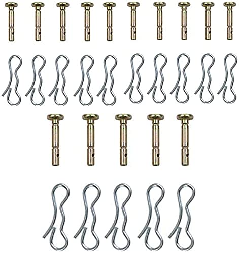 Aupll Replace Shear Pins&Cotters 15Pk MTD Craftsman SnowBlowers 738-04124A 714-04040