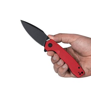 KUBEY Calyce KU901F Pocket Knife Durable D2 Blade and Ergonomic Handle with Deep Carry Pocket Clip