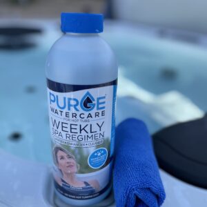 Purge Watercare 3in1 Weekly Hot Tub Cleaner, Clarifier, Enhancer - Also Use as Cold Plunge Water Treatment - Inflatable Hot Tub Chemicals, Spa Chemicals for Hot Tub, Spa Cleaner & Clarifier (32oz)