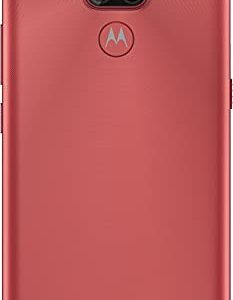 Motorola Moto E7 Dual-SIM 32GB (GSM Only | No CDMA) Factory Unlocked 4G/LTE Smartphone (Satin Coral) - International Version