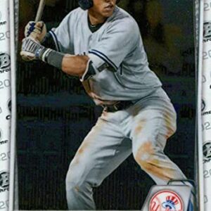 2020 Bowman Chrome Draft #BD-27 Oswald Peraza RC Rookie New York Yankees MLB Baseball Trading Card