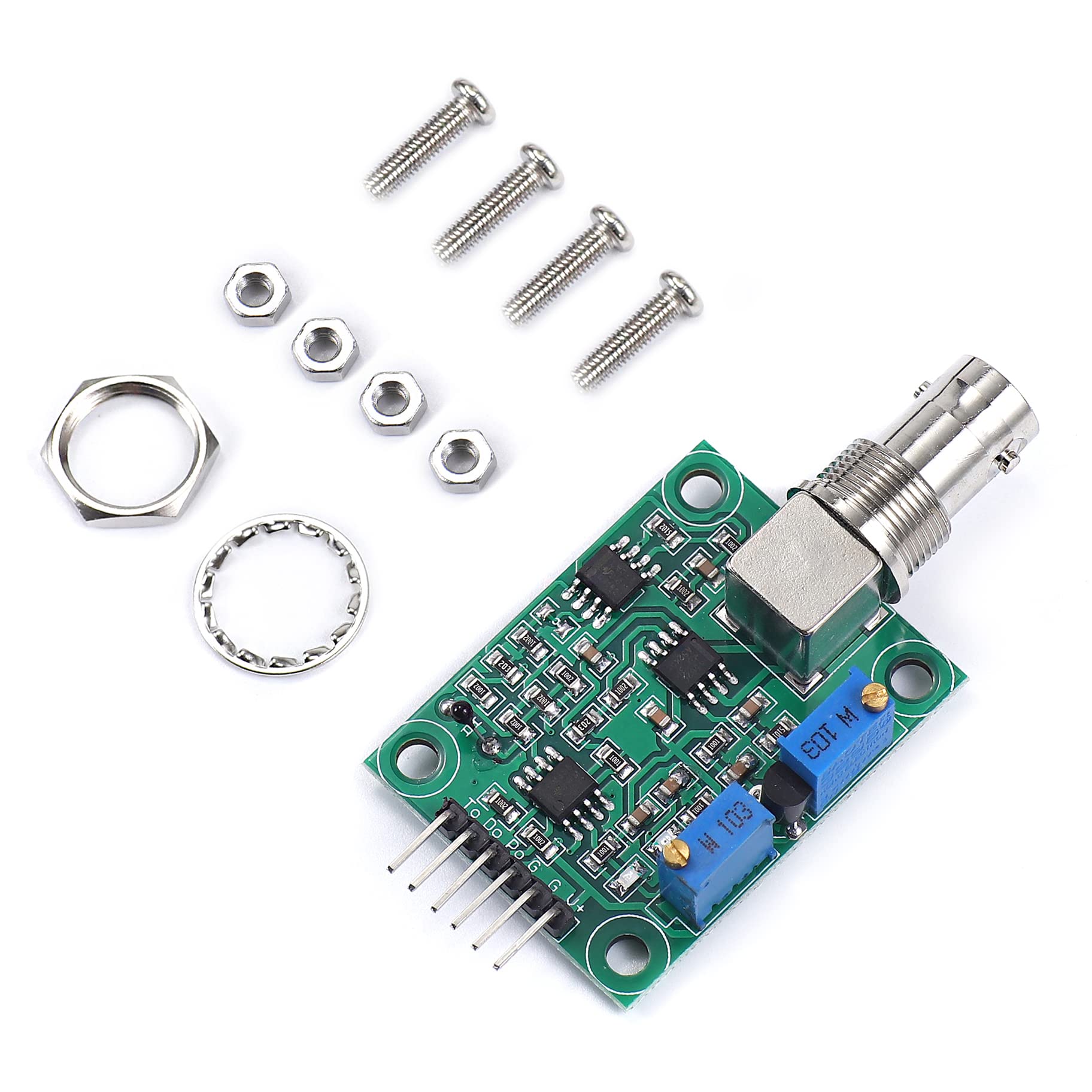 Teyleten Robot PH Value Data Detection and Acquisition Sensor Module Acidity and Alkalinity Sensor Monitoring and Control ph0-14 for Arduino