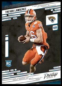 2021 panini prestige - [base] #201 rookies - trevor lawrence