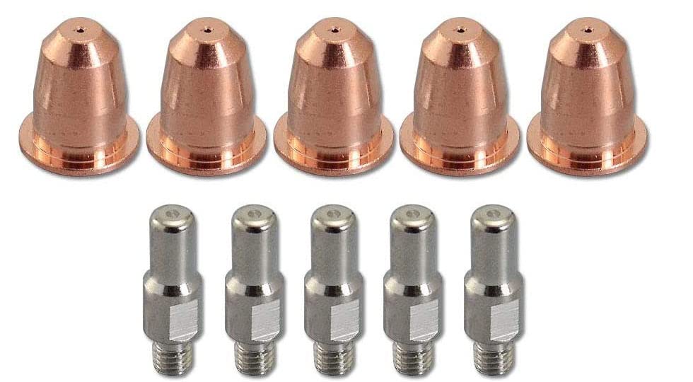 10pc x Firepower 1445-1903 Electrode + 1445-1901 Cutting Tip 25-35A 0.6mm Fits FP-25i / FP-35i / FP-45i