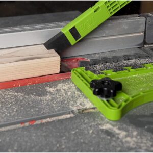 BOW Products MINI PushPRO PP2 - Push Stick for Table Saws - EVA Tipped Push Block That Reduces Vibrations and Improves Material Grip - Woodworking Tools and Safety Accessories