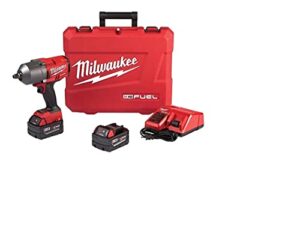 product name: milwaukee 2767-22 m18 fuel 18-volt lithium-ion brushless cordless 1/2 in. impact wrench with friction ring kit with two 5.0ah batteries